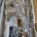 Delta Nicoli Brushed Gold Bathroom Faucet 1 Hole, Single Hole Bathroom Sink Faucet for Vanity, Push-Pop Drain Assembly, Champagne Bronze 15749LF-CZ