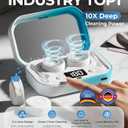 2026 QITQUNS 3-in-1 Ultrasonic Contact Lens Cleaner【Industry-Leading 60,000Hz Ultrasonic Power】 Contact Lens Cleaner Machine with Contact Lens Applicator Tool