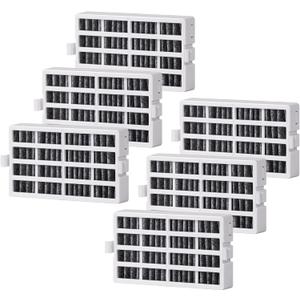 Refrigerator Air Filter Replacement for Whirlpool W10311524, Kitchenaid Refrigerator Air Filters and Jenn-Air FreshFlow AirFilter Replace, Effective Filtration with Pre-Filter (6 Pack)