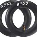 2-pack 8.5x2 inner tube,8 1/2x2 inner tube Bent Valve Replacement for Gotrax Electric scooter Compatible with okai/Gotrax GXL V2 Thicker Inflatable Scooter Replacement Wheels
