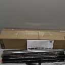 rabbitgoo One Way Window Privacy Film Tint with 3 Tools for Home, Sun Heat UV Blocking Control Reflective Adhesive Mirror Tint See Out Not in Office Door Covering, Black Silver, 23.6 x 78.7 inches