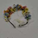 AWAYTR Flower Hippie Floral Crown - Boho Sunflower Headband for Women, Hippie Costume and Hair Accessories (Color Mixing)