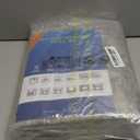 RUGSREAL 2x6 Runner Rug Washable Kitchen Runner Rug Modern Abstract Runner Mat for Hallway Contemporary Solid Rug Non-Slip Foldable Aesthetic Accent Floor Carpet for Living Room Bedroom, Taupe