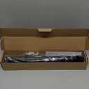 Closet Rods for Hanging Clothes, 17 to 54 Inches Stepless Adjustable Metal Closet Rod, 1.3 Inches Heavy Duty Clothes Hanging Rod for Closet Wardrobes Laundry RV (Matte Black)