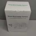 PeckCam Bird Feeder with Camera with AI Identify 10000+ Birds Species, 3 Solar Panels, 2K Live View, Instant Arrival Alerts, Smart Bird House with Cam, Gift for Bird Lovers (Blue)