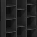 Furinno Luder 11-Cube Reversible Open Shelf Bookcase, Blackwood