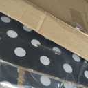 Eaasty 2 Pack 10 Slot Paper Storage Organizer, Back to School Construction Paper Holder for Office, Home, and School Use, 20.5 x 12.4 x 13.3 Inches(Polka Dots,Black)