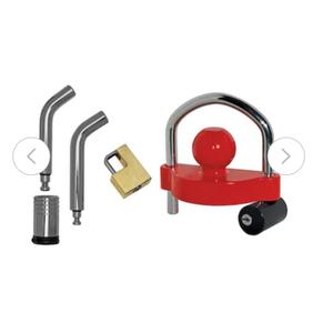 bROK Anti Towing Lock Kit: Universal Coupler Lock, Dual Bent Pin Receiver Lock, Coupler Handle Lock