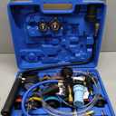 Coolant Pressure Tester Kit, 31PCS Master Coolant Vacuum Refill Kit with 23 Radiator Adapters for Automotive Cooling System Vacuum Leak Tester & Radiator Pressure Tester Kit with Refill Tool