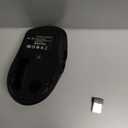 Wireless Keyboard and Mouse Combo, 2.4G Full Size Wave Keys Ergonomic Keyboard with Wrist Rest for Natural Typing, 3 DPI Adjustable Ergonomic Silent Mouse for Computer/Laptop/Windows/Mac (Black)