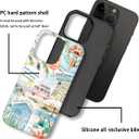 Case for iPhone 14 Pro, Hybrid 2-Layer Case, Shockproof Military-Grade Protection Durable Anti-Scratch Phone Case for Woman Man Boy Girl, Summer Beach Vibes
