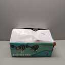 KRIDDO Kids Tricycle, 12 Inch Puncture Free Wheel w Front Light, Adjustable Seat Height, Gift for 2-5 Year Olds, Trike for Toddlers, Black