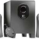 Logitech Z313 2.1 Multimedia Speaker System with Subwoofer, Full Range Audio, 50 Watts Peak Power, Strong Bass, 3.5mm Inputs, PC/PS4/Xbox/TV/Smartphone/Tablet/Music Player - Black