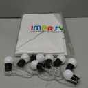 Light up Numbers 1, 3FT Giant Marquee Numbers for 1st 15th 16th 21st Birthday Decoration, Anniversary Party Decor, 2026 Graduation Decoration,Pre-Cut Foamboad Kit