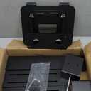 Universal Treadmill Desk Attachment - Adjustable Height & Width Aluminum Treadmill Laptop Holder, Laptop Stand for Walking Workstations (Black)