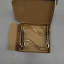 Jiingekk Christmas Stocking Holders Metal Hanging Hooks for Fireplaces Practical Mantel Hangers Decorative Ornament Grips - 4 Pack 