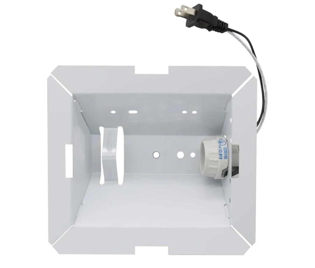 Thaekuns S97014212 Light Reflector with Socket fit for various Broan models