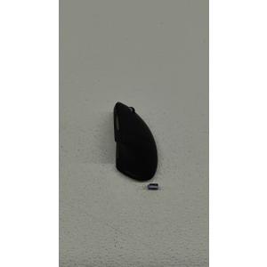 TECKNET Ergonomic Mouse, Wireless Bluetooth Vertical Mouse, 4800 DPI Optical Tracking, 6 Adjustable DPI, Quiet Clicks, 2.4GHz with USB A Receiver, 6 Buttons, Wide Compatibility - Black