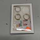 3 Pack Cover Compatible with Oura Ring Gen 4/Oura Ring Gen 3 Horizon/Heritage, Support Charging with Cover on, Anti-Scratch TPU Protector for Men Women (Size 11, Gold*2+Silver)