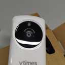 Vtimes Baby Monitor with Camera and Audio, Video Baby Monitor No WiFi Night Vision 2.4" LCD Screen Portable Baby Camera Monitor Alarm Lullaby Temperature Sensor and 1000ft, Ideal for Baby/Elderly/Pet