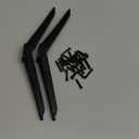 TV Base Stand for Philips TV Legs, for Philips TV Base Stand 32PFL4664/F7 43PFL4662/F7 43PFL4775/F7 50PFL4662/F7 50PUL7672/F7 55PFL5602/F7 55PFL5766/F7 65PFL5703/F7 with Screws, Black