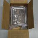 4 Sets 304 Stainless Steel Square U Bolt,U Bolts 3 inch Wide,1/2" D x 3-1/16" W x 4-5/16"L U-Bolts for Boat Trailer with Nuts and Washers, for Automobiles Trailer, Ski Boat