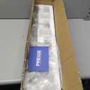 PRESDE Crystal 4-Lights Bathroom Light Fixtures Chrome Vanity Light for Bathroom Modern Bath Wall Lighting Over Mirror LED