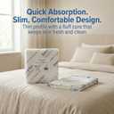EverDry Repositioning Pads, 30" x 36", Super Absorbent Disposable Underpads, Extra Strength 5-Layer Design, Breathable & Odor Control, Incontinence Bed Pads for Adults & Elderly, 5 Count