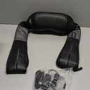 Nekteck Shiatsu Neck Massager with Heat for Pain Relief Deep Tissue, Valentines Day Gifts for Him Her Relaxation Tools, FSA Eligible Back Shoulder Kneading Massage Pillow, HSA Eligible (NOT Cordless) (Black)