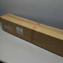 5-Light Modern Chrome Vanity Light Fixture with White Glass Shade for Bathroom Over Mirror, 40 Inches