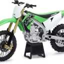 New-Ray Kawasaki KX 450F Green 1/12 Diecast Motorcycle