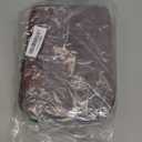 Hebetag Small Leather Sling Shoulder Bag Messenger Pack for Men Women Outdoor Travel Business