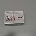 Adjustable Shower Head Holder, Bathroom Suction Cup Handheld Shower Head Bracket, Removable Wall Mounted Suction Bracket (Silver-1)