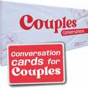 Couples Conversations Card Game Stocking Stuffer for Boyfriend or Girlfriend | Questions About Past, Present, and Future