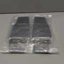 SATINIOR 4 Pairs Calf Compression Sleeve Leg Compression Sock Calf and Shin Support Relieve Calf Pain for Men Women Youth for Running, Cycling, Walking Black, Medium