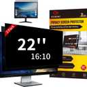 [2 Pack] 22 Inch Computer Monitor Privacy Screen, Blue Light Filter