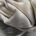 Natural Pinch Pleat Linen Curtains 84 Inch Length 2 Panels Set for Bedroom Dining Room Semi Sheer Linen Boho Farmhouse Neutral Window Curtains 84 Inches Long for Living Room Nursery 50x84