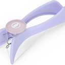 Facial Hair Epilator for Women with Threading Removal Tool, Portable Size for Facial Neck Hair (Blister Packaging)