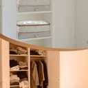 Under Bed Storage Containers, Stackable Beige Closet Organizers and Storage Bins, Lightweight Storage Bags with Clear Window for Bedroom, Dorm