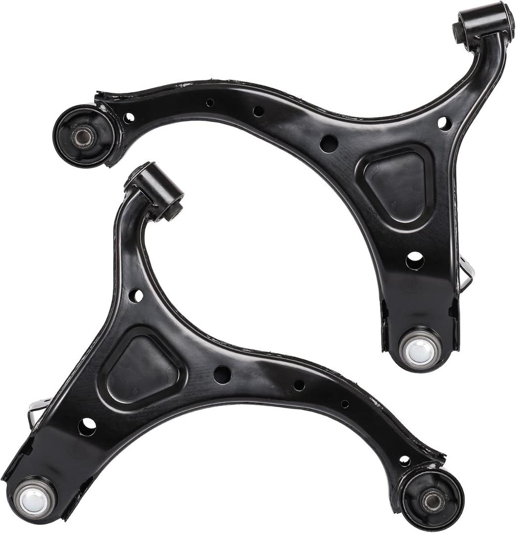 LCWRGS 2pcs Front Lower Control Arm w/Ball Joint Compatible with 2007-2012 Hyundai Santa Fe, 2011 2012 2013 Kia Sorento MS90153 MS90152