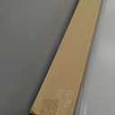 Joydeco Cordless Roman Shades, Linen Window Blinds, 33" W×75" H, Linen
