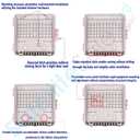 SatelliteSale Weatherproof Junction Box Heavy Duty Enclosure 12x12x3 Inches UV-Rated Thermoplastic Alloy Made in USA