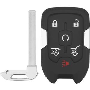 Key Fob Replacement for 2015-2020 Chevy Suburban Tahoe/ 15-20 GMC Yukon & Yukon XL Car Keyless Entry Remote Control,HYQ1AA,6 Buttons