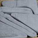 Foam Climbing Toys for Toddlers with Large Ball Pit, Foam Climbing Blocks, Soft Play Climb and Crawl Activity Playset, Toddler Play Crawling Climbing Sliding Indoor (Excluding Balls) (Grey)