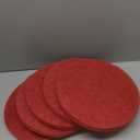 3M Buffer Floor Pad 5100, Red, 12", Removes Soil, Scratches, Scuff Marks, and Black Shoe Heel Marks