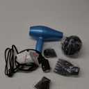 BaBylissPRO Nano Titanium 2000-Watt Blow Dryer with Concentrator Nozzle, Professional Grade Ionic Corded Styling Tool for Hair (Blue)