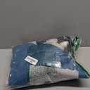 IECOii Dog Winter Coat with Harness Built in, Waterproof Windproof Dog Coats for Large Dogs, Thermal Fleece Cold Weather Jackets with Zip, Outdoor Warm Snow Jacket Reflective, Turquoise Green, XXXL