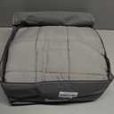 Mr. Sandman Weighted Blanket for Adults Queen Size 15 lbs, Soft Cooling Heavy Minky Blanket for Sleep, Washable Throw Blanket with Glass Beads, 60 x 80 Inches, Grey