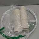 PATIKIL Drum Lamp Shades for Table Lamps 12"x12"x8" Linen Lampshade Set of 2 Easy Assembly Lamp Shade with E27 to E26/E14 Adapters for Floor Lamps Bedside Lamps, Linen (1.65" Spider)