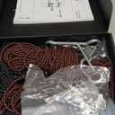 Hard Top Removal Lift for Jeep Wrangler, Compatible with All Wrangler JK JL Models, Easy One-Person Operation Roof Hardtop Hoist Anti-Drop System, Supports 8-16 ft Ceiling, 8 TKnobs